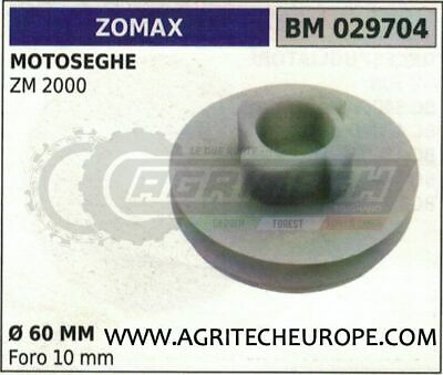 PULEGGIA AVVIAMENTO MOTOSEGA ZOMAX ZM 2000 Ø60