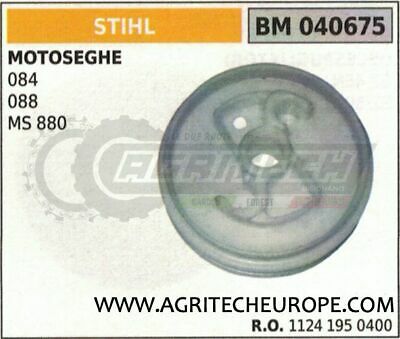 11241950400 PULEGGIA AVVIAMENTO MOTOSEGA STIHL 084 088 MS780 MS880