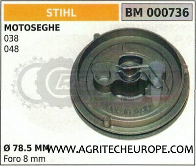 11170071014 PULEGGIA AVVIAMENTO MOTOSEGA STIHL 08SE BT360 MS380 MS381 Ø78.5