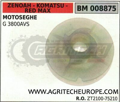 ZT210075210 PULEGGIA AVVIAMENTO MOTOSEGA ZENOAH KOMATSU RED MAX G 3800AVS