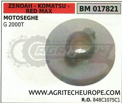 848C1075C1 PULEGGIA AVVIAMENTO MOTOSEGA ZENOAH KOMATSU REDMAX G 2000T