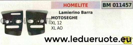 LAMIERINO BARRA MOTOSEGA HOMELITE XL 12 XL AO
