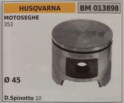 537253104 PISTONE COMPLETO SEGMENTI MOTOSEGA JONSERED JO 2149 2150 2152 Ø 45