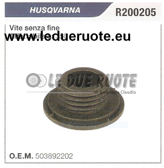 503892202 VITE SENZA FINE POMPA OLIO MOTOSEGA HUSQVARNA  ALTA QUALITÀ R200205