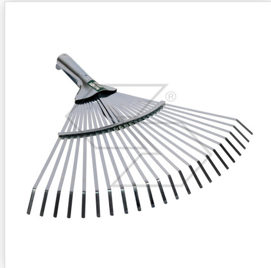 SCOPA RASTRELLO FOGLIE A 22 DENTI CON ATTACCO CONICO 45CM
