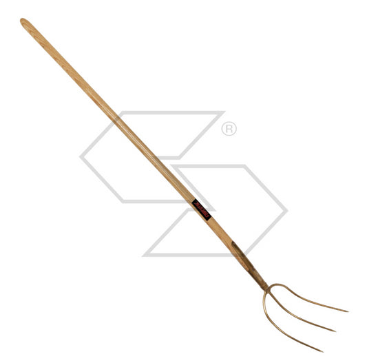 FORCA PER FIENO tridente forcone bidente 3 DENTI AUSTRIA LUNGH 310cm LARGH 20cm