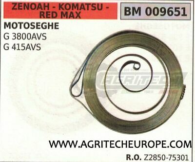 Z285075301 MOLLA AVVIAMENTO COMPLETA MOTOSEGA KOMATSU ZENOAH G 3800AVS 415AVS