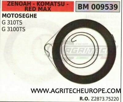 Z287375220 MOLLA AVVIAMENTO COMPLETA MOTOSEGA KOMATSU ZENOAH G 310TS 3100TS