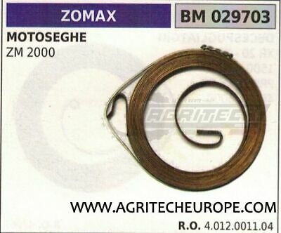 4012001104 MOLLA AVVIAMENTO COMPLETA MOTOSEGA ZOMAX ZM 2000