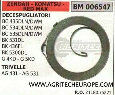 MOLLA AVVIAMENTO DECESPUGLIATORE ZENOAH 435 534 535 531 436 5300 G4KD G5KD