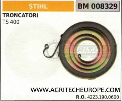 42231900600 MOLLA AVVIAMENTO TRONCATRICE STIHL TS400