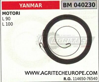 11465076540 MOLLA AVVIAMENTO MOTORE YANMAR L 90 100