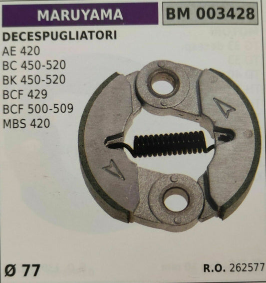 262577 FRIZIONE DECESPUGLIATORE MARUYAMA AE420 BC450 BC520 BK450 BK520 Ø77