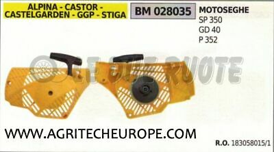 183058015 CARTER AVVIAMENT MOTOSEGA ALPINA CASTOR CASTELGARDEN STIGA SP350 GD40