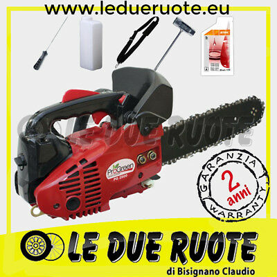 MOTOSEGA A SCOPPIO DA POTATURA PROGREEN PG 2500 LAMA DA 30CM (pota puta)