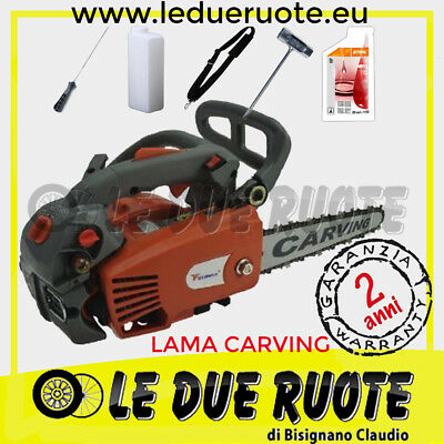 MOTOSEGA ZOMAX ZM 2000 LAMA DA 25 CM CARVING  SUPER LEGGERA da potatura pota