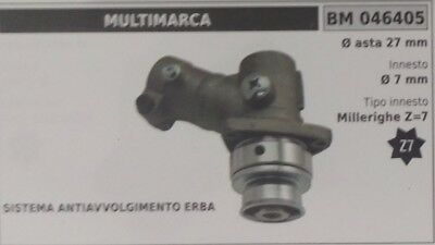 COPPIA CONICA UNIVERSALE standard DECESPUGLIATORE CON ASTA Ø 27 MILLERIGHE Z-7