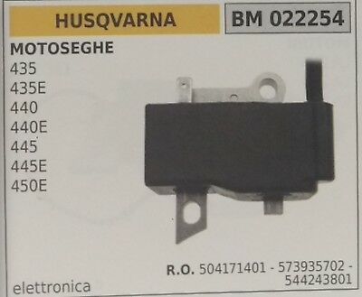 504171401 BOBINA ELETTRONICA MOTOSEGA HUSQVARNA 435 435E 440 440E 445 445E 450E