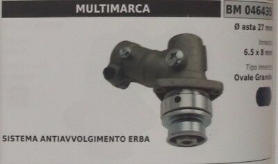 COPPIA CONICA UNIVERSALE standard DECESPUGLIATORE CON ASTA Ø 27 OVALE 6.5 x 8