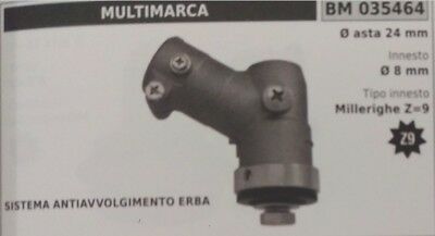COPPIA CONICA UNIVERSALE standard DECESPUGLIATORE CON ASTA Ø 24 MILLERIGHE Z 9