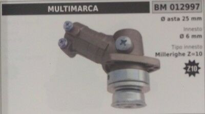 COPPIA CONICA UNIVERSALE standard DECESPUGLIATORE CON ASTA Ø 24 MILLERIGHE Z-10