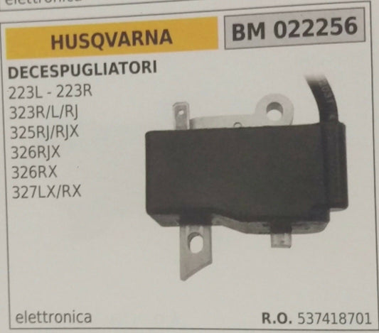 537418791 BOBINA ELETTRONICA DECESPUGLIATORE HUSQVARNA 223 325 326 327LX 327RX