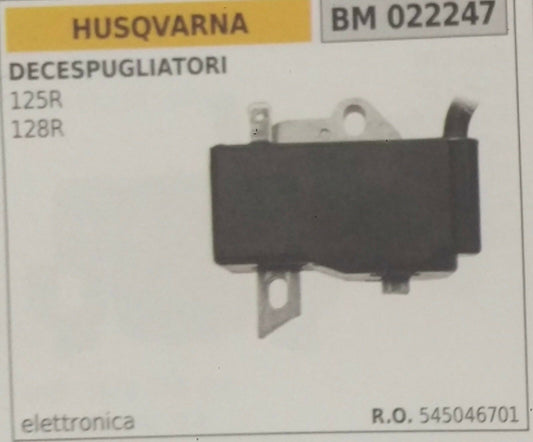 545046701 BOBINA ELETTRONICA DECESPUGLIATORE HUSQVARNA 125R 128R