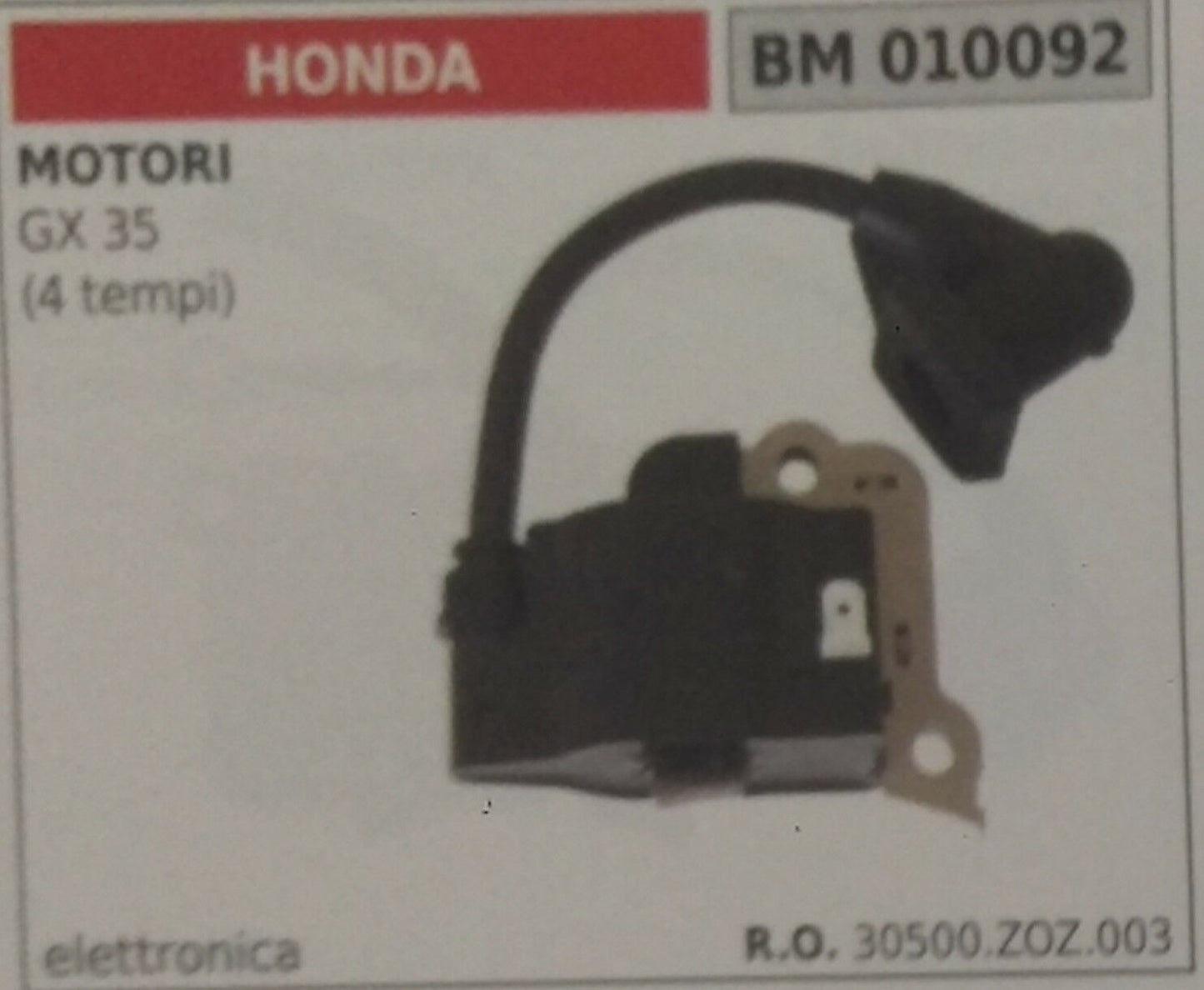30500ZOZ003 BOBINA ELETTRONICA MOTORE HONDA GX35 4T