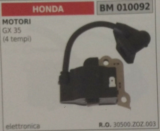 30500ZOZ003 BOBINA ELETTRONICA MOTORE HONDA GX35 4T