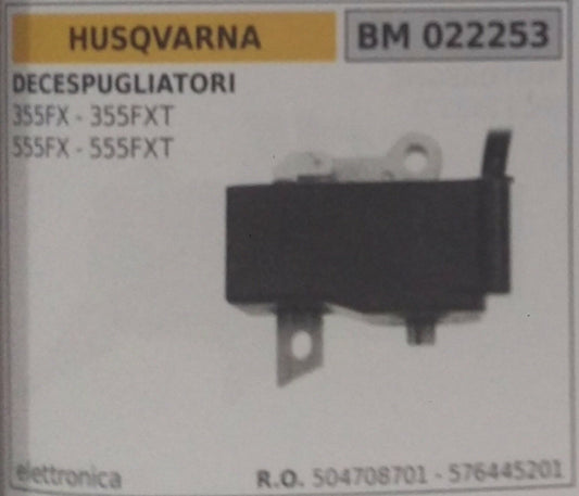 504708701 BOBINA ELETTRONICA DECESPUGLIATORE HUSQVARNA 355FX 355FXT 555FX 555FXT