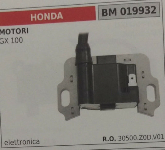 30500Z0DV01 BOBINA ELETTRONICA MOTORE HONDA GX100