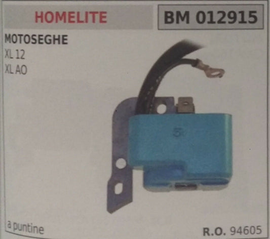 94605 BOBINA ACCENSIONE A PUNTINE MOTOSEGA HOMELITE XL12 XLAO