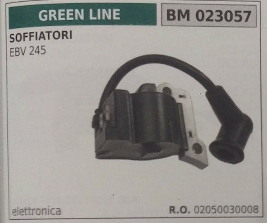 02050030008 BOBINA ELETTRONICA SOFFIATORE GREEN LINE EBV 245