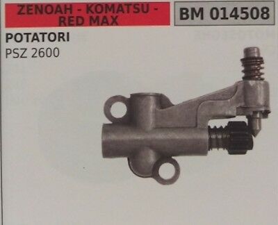COPERCHIO POMPA OLIO MOTOSEGA POTATORE MULTITOOL ZENOAH KOMATSU RED MAX PSZ 2600
