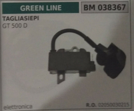 02050030205 BOBINA ELETTRONICA TAGLIASIEPE TOSASIEPI GREEN LINE GT 500 D