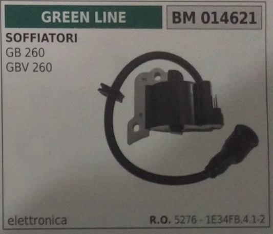 5276 1E34FB412 BOBINA ELETTRONICA SOFFIATORE GREEN LINE GB260 GBV260