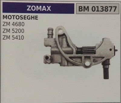 POMPA OLIO COMPLETA MOTOSEGA ZOMAX ZM 4680 5200 5410 4610