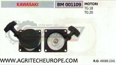 490882241 CARTER AVVIAMENTO COMPLETO MOTORE KAWASAKI TG18 TG20 TG 18 20