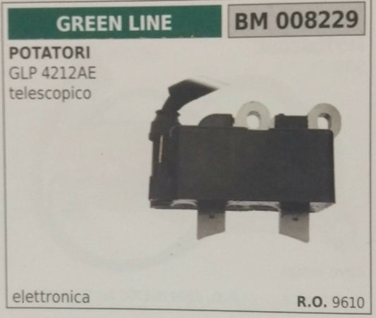 9610 BOBINA ELETTRONICA POTATORE potatrice GREEN LINE GLP 4212AE TELESCOPICO