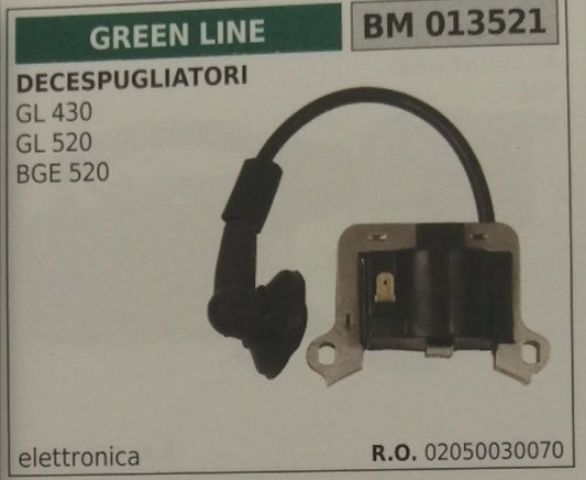 02050030070 BOBINA ELETTRONICA DECESPUGLIATORE GREEN LINE GL 430 520 BGE 520