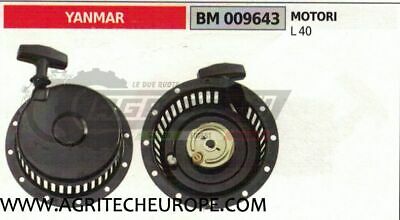 CARTER AVVIAMENTO COMPLETO AVVIATORE MOTORE YANMAR L40 L 40