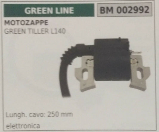 BOBINA ELETTRONICA MOTOZAPPA motozappe GREEN LINE GREEN TILLER L140