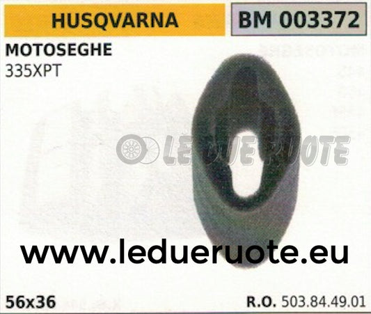 503844901 SPUGNA FILTRO ARIA MOTOSEGA HUSQVARNA 335XPT 56x36