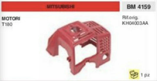 KH04003 CARTER plastica superiore CUFFIA MOTORE MITSUBISHI T180 T 180 ORIGINALE