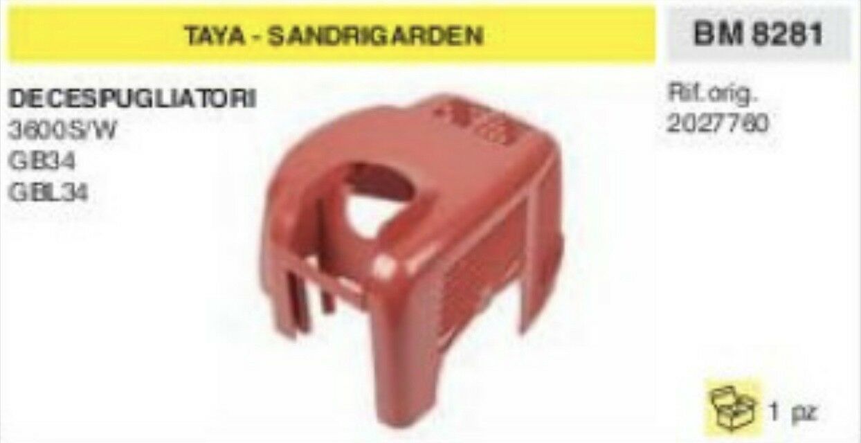 2027760 CARTER CUFFIA MOTORE DECESPUGLIATORE TAYA SANDRIGARDEN GB GBL 34