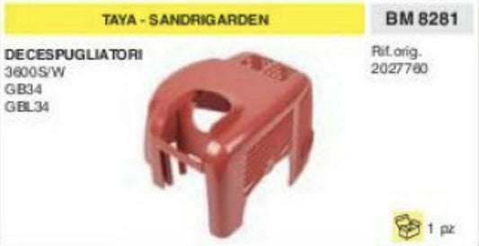 2027760 CARTER CUFFIA MOTORE DECESPUGLIATORE TAYA SANDRIGARDEN GB GBL 34
