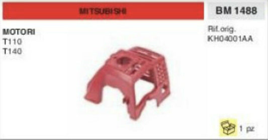 KH04001 CARTER plastica superiore CUFFIA MOTORE MITSUBISHI T110 T140 T 110 140