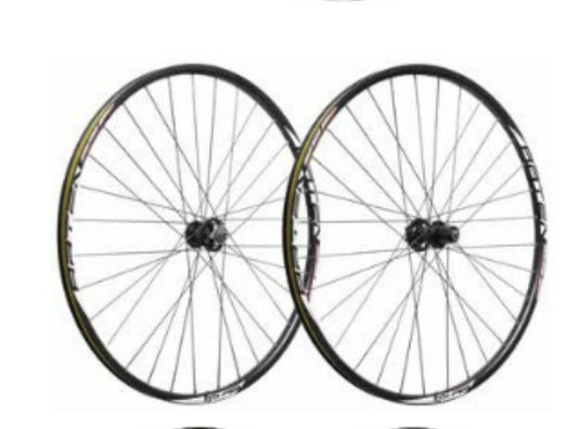 COPPIA CERCHI BICICLETTA MOUNTAIN BIKE BYTE ARTEN 26" mtb alluminio acciaio