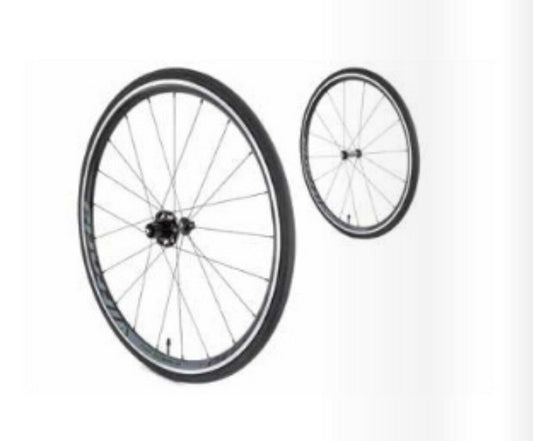 COPPIA RUOTE BICICLETTA VITTORIA ROAD TACTIC gara ALLUMINIO corsa performance