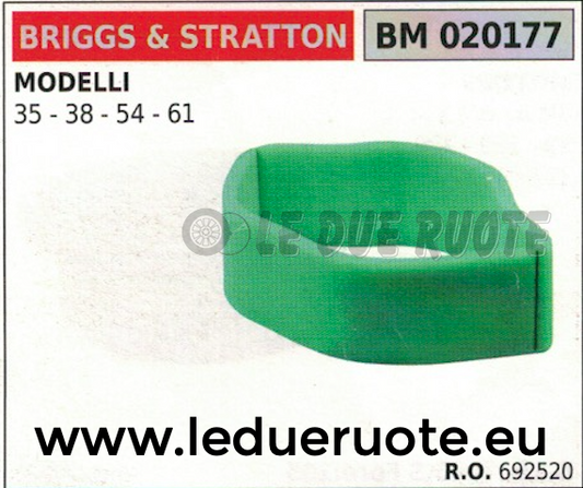 692520 SPUGNA FILTRO ARIA MOTORE BRIGGS & STRATTON MODEL 35 38 54 61